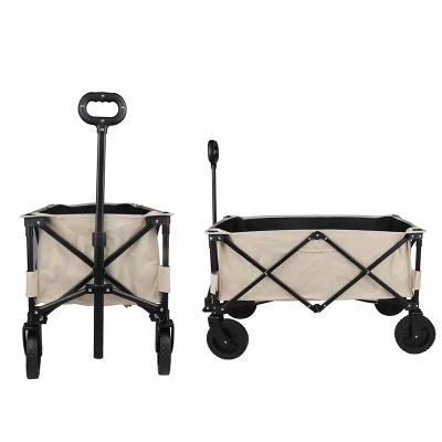 China KT-2046 Durable Foldable Beach Cart Camping Metal Garden Service Hand Cart Portable Folding Cart Outdoor Cart for sale