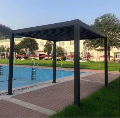 China Aluminum patio/cottage/garden/yard/beach pergola gazebo, new design outdoor gazebo garden tent manufacturer for sale