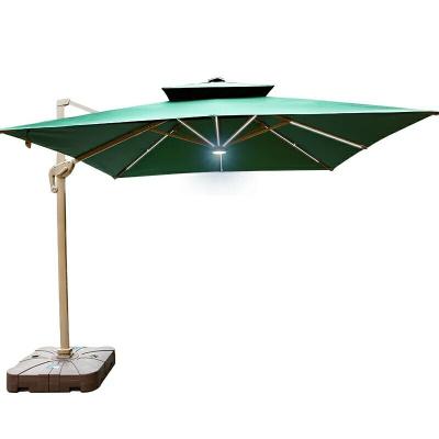 China Modern Hanging Outdoor Umbrellas Large Banana Umbrella Patio SPA SPA Pool Side Garden Outdoor Garden for sale