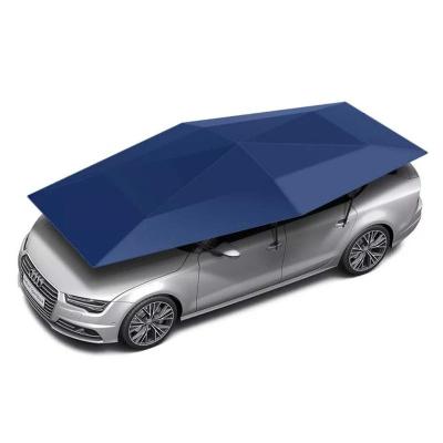 China Waterproof Protective Roof Hail Tent Automatic Parking Shade Car Umbrella for sale