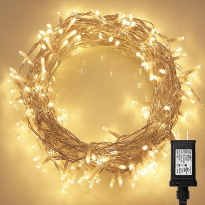 China Holiday Lighting CE RoHS USB Remote Gland Outdoor Holiday Copper Wire LED String Lights for sale