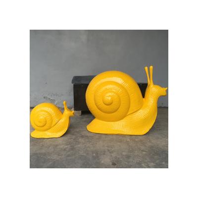 China Europe Quality Assurance Theme Park Handwork Show Cute Snail Shape Handwork Sculpture for sale