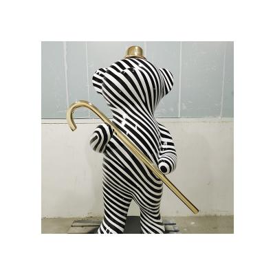 China Europe Factory Supply Cartoon Shaped Modern Handwork Resin Fiberglass Sculpture for sale