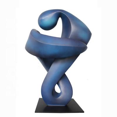 China Global Customized Luxury Modern Hotel Home Decor Resin Abstract Arts Sculpture for sale