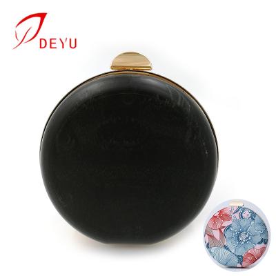 China For handbag high quality15.6cm round shape metal box clutch frame purse frame for bag accessories for sale