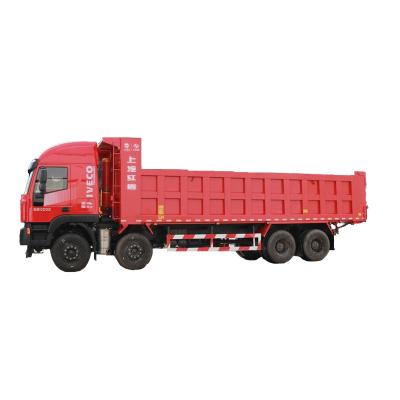 China Jieshi C500 Truck 450 HP 8x4 5.214 Gear Ratio Heavy Dump Truck Used 8m > 8L for sale