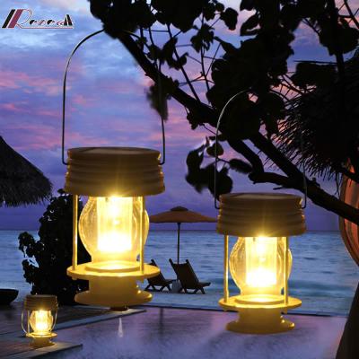 China Outdoor Hotel LED Solar Powered Solar Garden Light Lamp Lantern Waterproof Landscape Lighting for sale