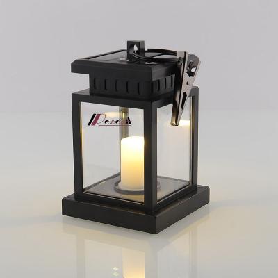 China Modern Decorated Modern Iron 65 Outdoor Solar Landscape Table Light Candle Light Mountain Garden LED Lamp -30 - 80 450 for sale