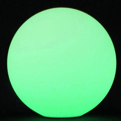 China IP68 25cm Plastic Color Changing RGB Solar Powered Solar Powered Garden LED Round Outdoor Ball Light for sale