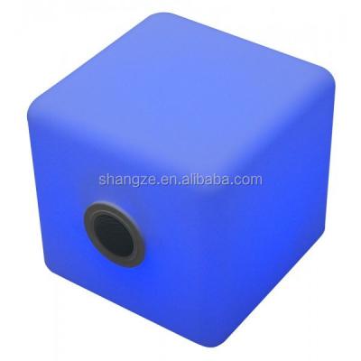 China Bar Table New Arrival Modern Led Cube With bluetooth Speakers for sale