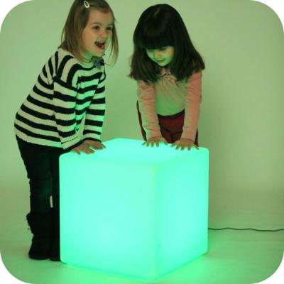 China Large waterproof led glow cube / led display cube / do led light cube for sale