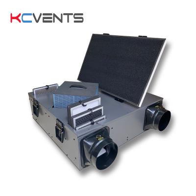 China Modern KCvents ERV Heat Exchanger 90% Efficiency Wall Mounted Energy Recovery Ventilaton System for sale