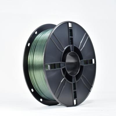 Cina 3D Printing Filament PLA+ 3D Printing Filament Color Changing Green Gold Filament in vendita