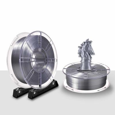 China Forming Technology FDM PLA 3D Printer Filament Toughness Enhanced Silk Silver for sale