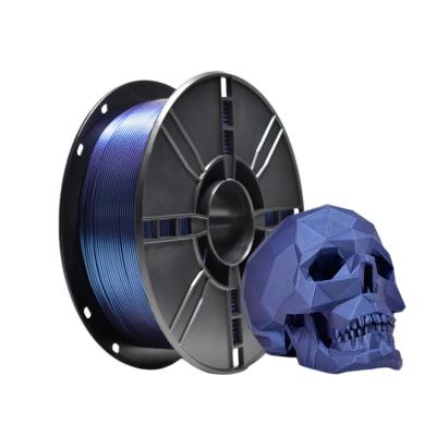 China PLA Color Changing 3D Printer Filament Strong Purple Blue 1kg Toughness 1.75mm for sale