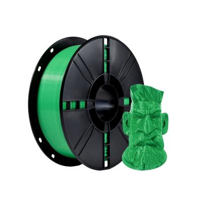 China 3D Printer Green PLA+ Filament 1.75mm Diameter Package 3d Printing Filament for sale