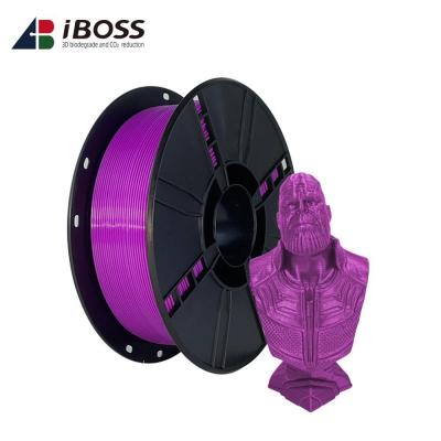 China Impresora 3D PLA+ Filamento púrpura Resistencia fuerte para las impresiones 21*21*7cm Tamaño de la caja de embalaje en venta