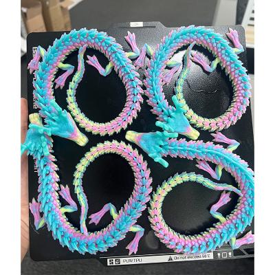 China Wholesale 3D Printed Finished Products  Customized Printing Services For Luminous Dragons for sale