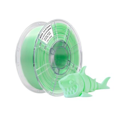 China Strong Toughness  PLA+ Filament Gradient Green White for 3D intPrer 1.75mm 3d Printing Filament for sale