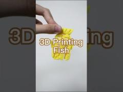 3d printed Yellow fish