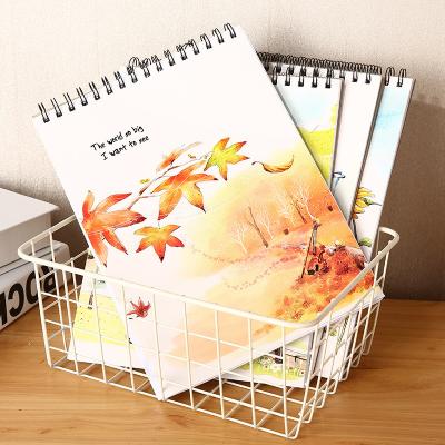 China A4 Size 100g 40 Sheets Hardcover Book School Supplier Artist Sketch Colorful Drawing Notebook for sale