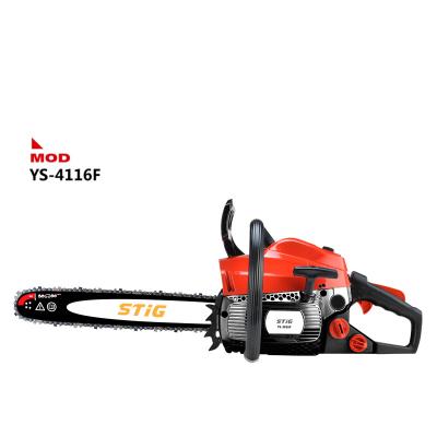 China 2-Stroke Stig 4116F 1.5kw/2.2hp 40cc Gasoline Chainsaw for sale