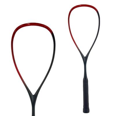 China Custom Outdoor Lightweight Carbon Fiber Fashion DIY Full Carbon Fiber Squash Racket Professional Squash Rackets for sale