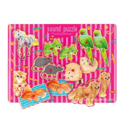 China Hot Sale Eco - Friendly Educational Wooden Pet Healthy Puzzle for sale