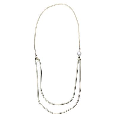 China Vintage Ye Sha Yin And Yang Snake Bone Chain Long Set Chain Multi Layer Wear Neck Chain Sweater A Multiband INS Pearl 5 Necklace Woman for sale