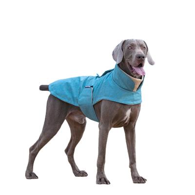 China New viable border waterproof warm hardshell pet clothing autumn and winter jacket dog clothing for sale