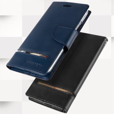 China Original Flip Leather Case Korea Brand Mercury Goospery New Persona Diary Wallet Case For Iphone 11 for sale