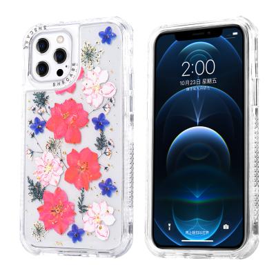 China Anti-drop GSCASE 3 in 1 Flower Phone Cases for iphone 11 pro Max Back Cover Coque for sale