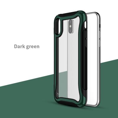 China shockproof & Fashion Waterproof Hybrid Mobile Case Covers For Motorola One Vision Transparent PC Case for sale