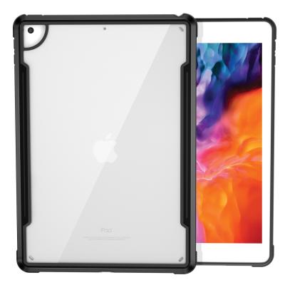 China Shockproof Metal Tablet Case TPU PC Cover Metal Snare Case For iPad 10.2 Customs Tablet Case for sale