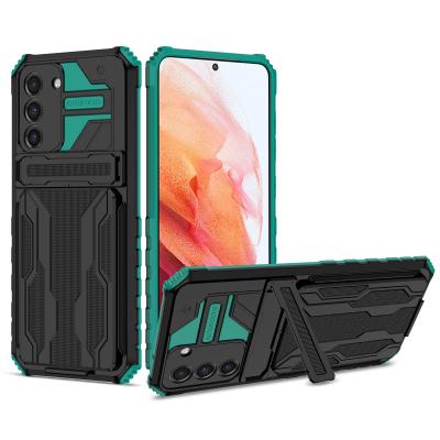 China New Next Card Slot Kickstand Shockproof Detachable Phone Case For Redmi Note 10s Phone Back Cover for sale