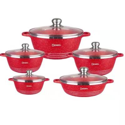 China Sustainable Pot Set Non Stick Cookware Cooking Pots Cookware Set Cooking Pot Cookware Set Non Stick for sale