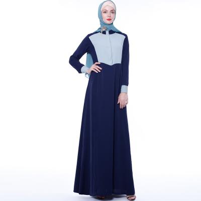 China Custom Made Casual Muslim Islamic Robe Dress Abaya Long Sleeve Clothing Women for sale