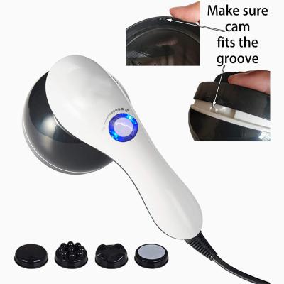 China Electric Handheld Back Foot Massager Cellulite Foot Massager Body Shaper Hand Held Body Massager for sale