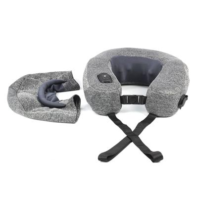 China Best Selling High Quality Low Price Rechargeable Neck Pillow Relaxer Neck and Shoulder Massager for sale