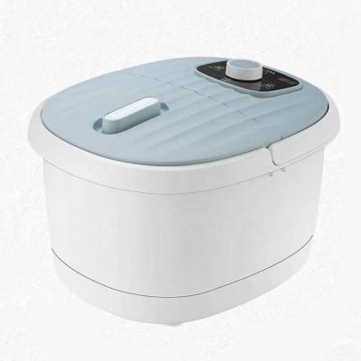 China New Electric SPA Heat Bath Foot Massager Automatic Portable Shiatsu Relieve Bucket Soaking Household Relax Care Foot Massager for sale