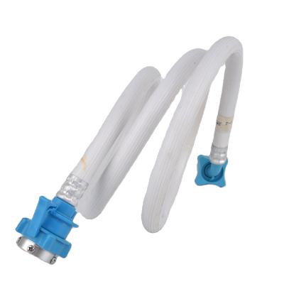 China Hotel Washing Machine PVC Inlet Drain Hose Connector Washing Machine Part With Metal for sale