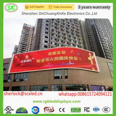 China Outdoor advertising led hd p6 full color led screen price in india for sale