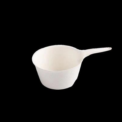 China Bio-degradable Pan shaped disposable sugarcane pulp dipping dish disposable and disposable thickened design oil resistant and waterproof for sale