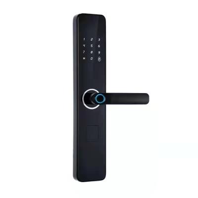 China Apartment New Arrival Latest Design Small Door Lock Fingerprint Smart Locks For Rooms for sale