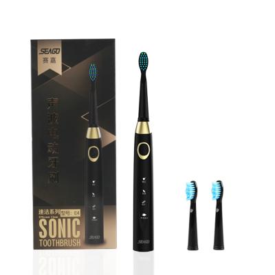 China Wholesale Rechargeable SEAGO Manufacturers SG508 3 Modes For Adult USB Rechargeable Sonic Electric Toothbrush for sale