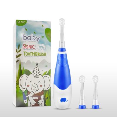 China SEAGO SG-902 Wholesale Small Colorful Cute Cheap Small Children's Electric Toothbrush For Baby for sale