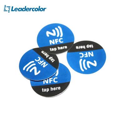 China Original Factory Price Waterproof/Waterproof ISO 40mm 13.56Mhz Read Range 0.1-5cm NFC Disc Tag for sale