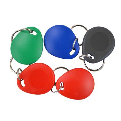 China ABS Waterproof + Aluminum Alloy OEM HF Iso14443A 13.56Mhz Keyfob Nfc Printable Programmable Tag 45Mm Rfid Key Tag for sale