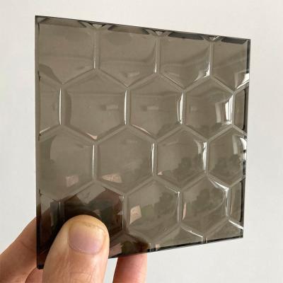 China Wholesale 12mm Fused 6mm 8mm 10mm Kitchen Hot Melt Decorative Glass Pattern Glass Sheet From Manufacturer for sale