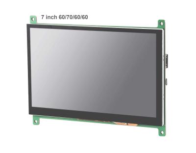 China exhibición de 800x480 LCD HDMI TFT pantalla táctil capacitiva de 7 pulgadas en venta